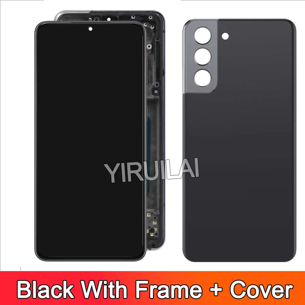 Pantalla LCD Probada con Marco para Samsung Galaxy S21 5G (Digitalizador Táctil)