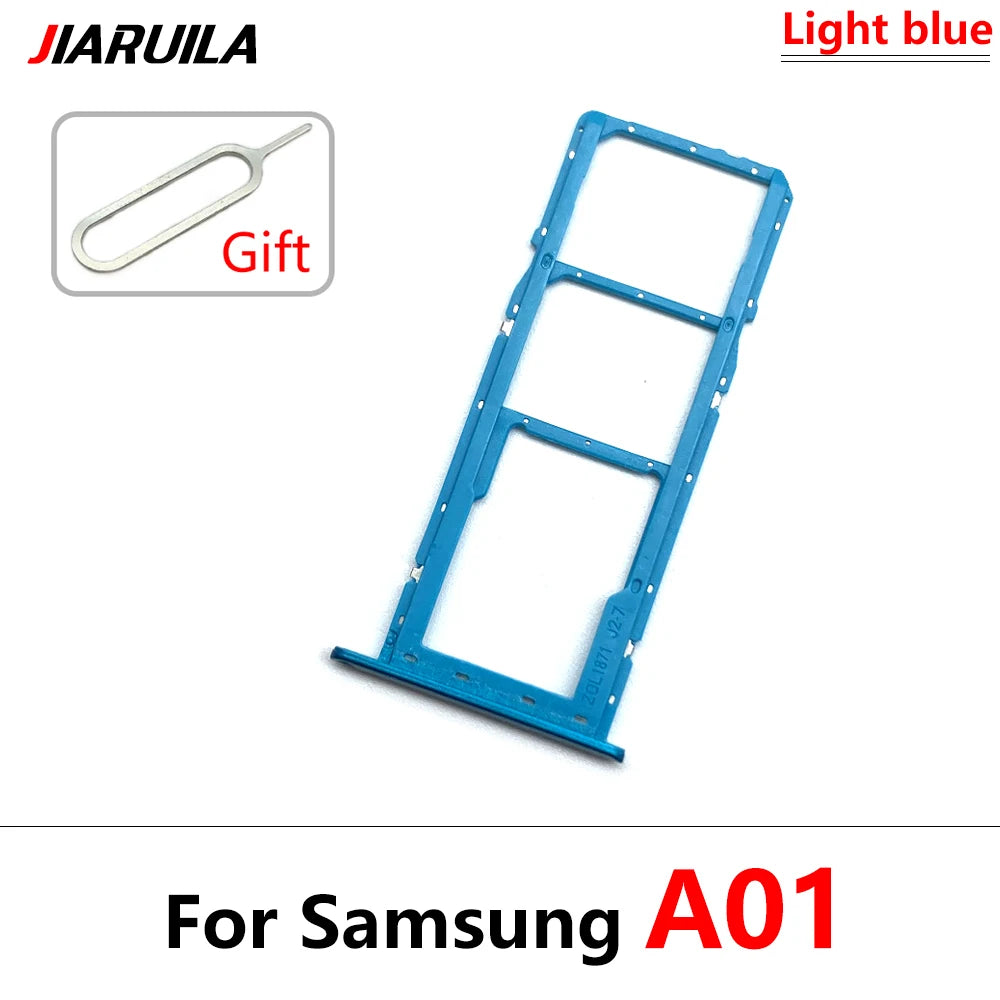 Bandeja Porta Doble Tarjeta SIM / SD (Repuesto con Pin) para Samsung Galaxy A01 Core / A02 / A11