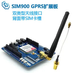 Placa Expansión Módulo GSM/SMS/GPRS MCU Sim900 con Antena