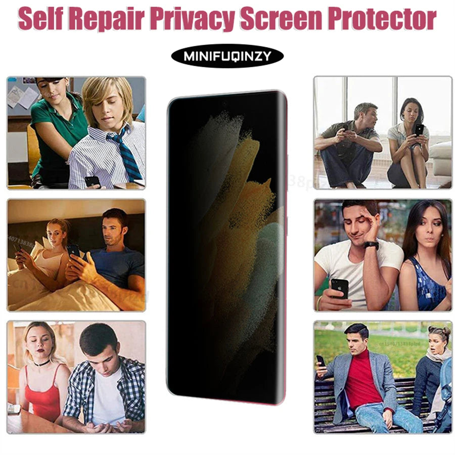 Film de Auto-Reparación de Privacidad (No Cristal) para Samsung Galaxy (Varias Series)