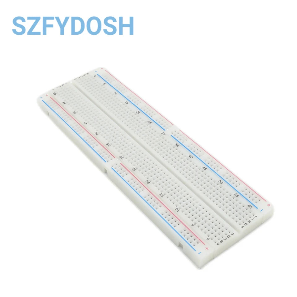 1-10PCS Breadboard 830 Point PCB Bread Board MB-102 Prototype PCB Solderless Breadboard Protoboard Circuit PCB DIY Kit