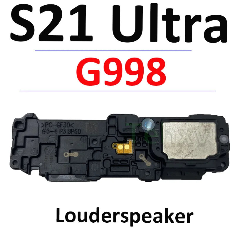 Bueno para Samsung Galaxy S21 Ultra G998 antena de señal NFC WIFI LCD Placa de carga inalámbrica Cable flexible micrófono 5G mmWave