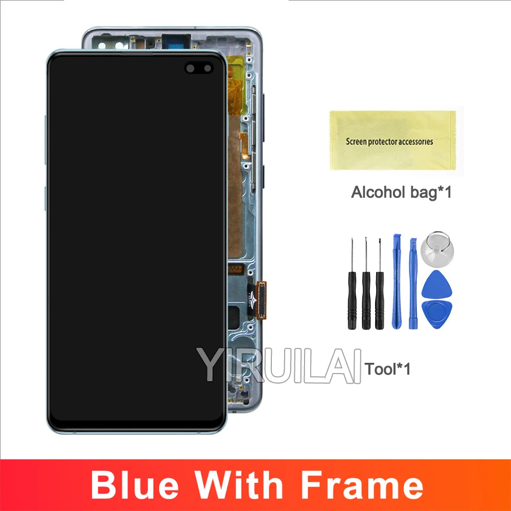 Pantalla TFT LCD con Marco y Digitalizador Táctil para Samsung Galaxy S10 Plus (G9750/G975F) (Reemplazo)