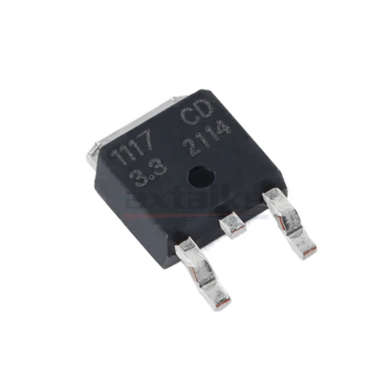 Lote 10 Pcs Regulador Voltaje LDO AMS1117CD TO-252 (DPak) SMD (1.2V/1.8V/2.5V/3.3V/5.0V/ADJ) 1A