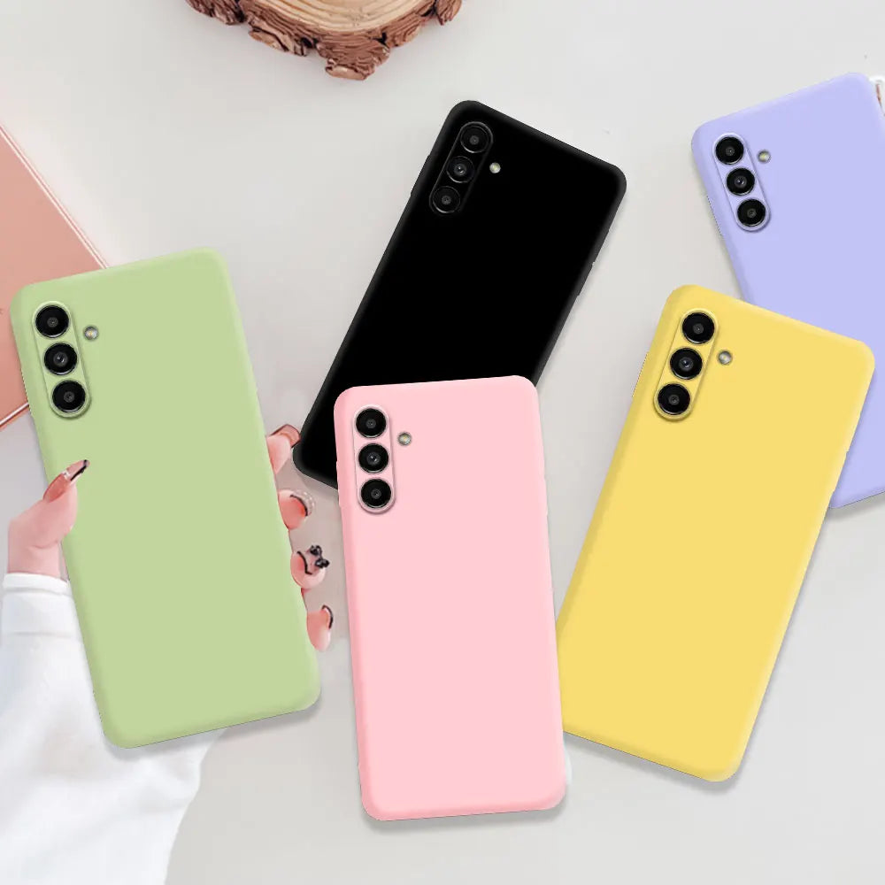 Funda Silicona Líquida Original Antichoque para Samsung Galaxy A05/A05S/A15/A25/A35/A55 (4G/5G)
