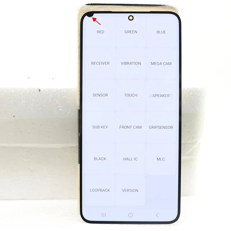 Pantalla Super AMOLED con Digitalizador Táctil para Samsung Galaxy S23 5G (S911F/S911U/S911B/DS) (Con Defecto Estético)