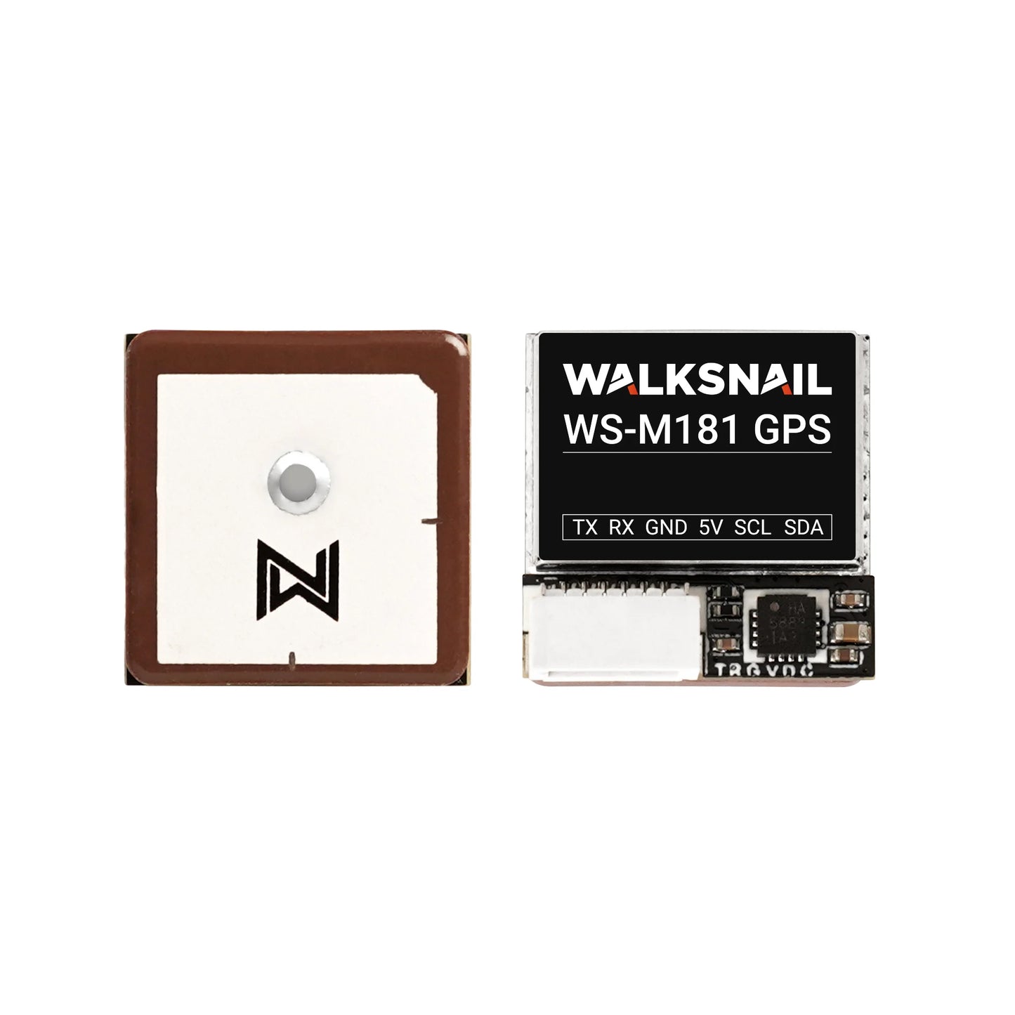 Módulo GPS CADDXFPV WALKSNAIL WS-181 (18x18mm, Compás Integrado, 6 Modos Posicionamiento) para Aviones RC FPV Largo Alcance