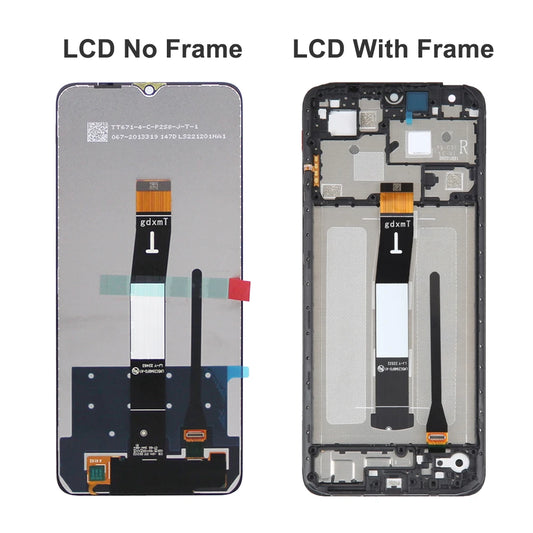 6.71'' For Xiaomi Redmi 12C LCD Display Touch Panel Screen Digitizer Assembly For Redmi 12C 22120RN8 Display Screen
