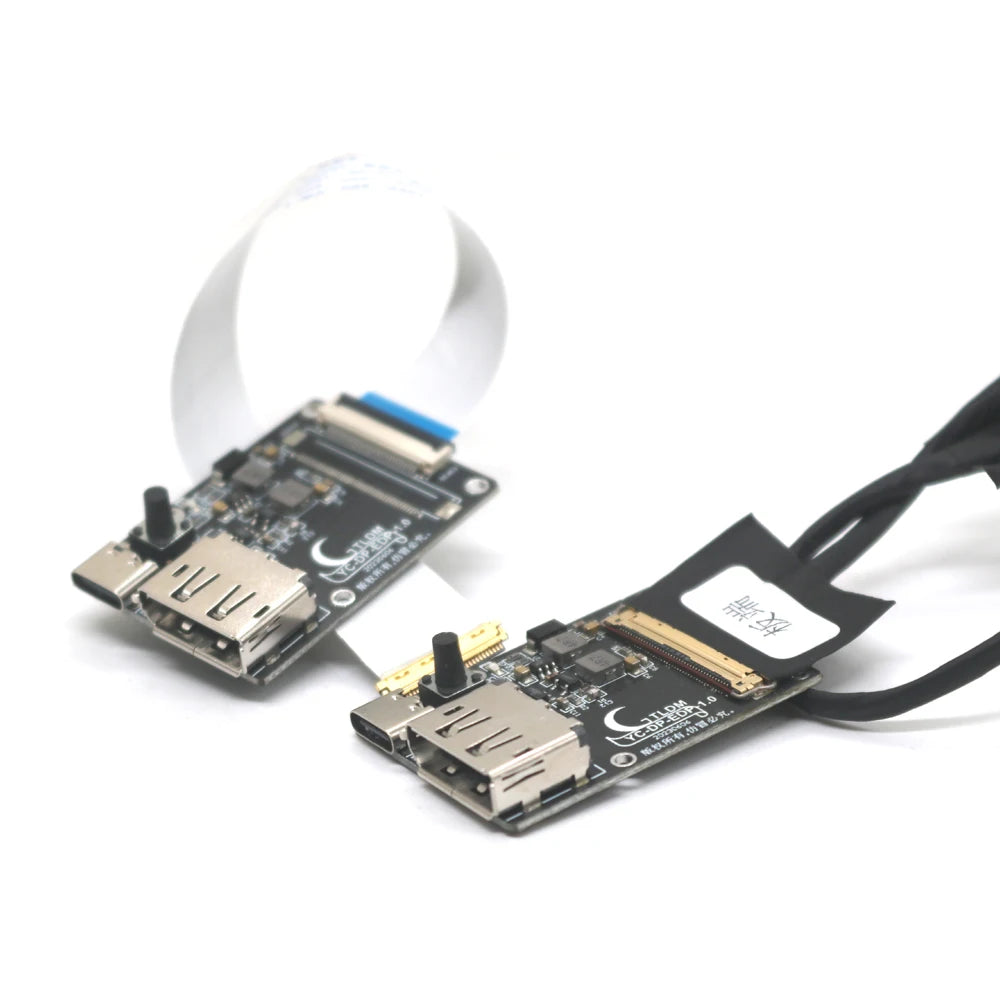 Placa Adaptador Señal DP a EDP 30pin/40pin 2K/4K/8K 2Lane/4Lane + Cable EDP