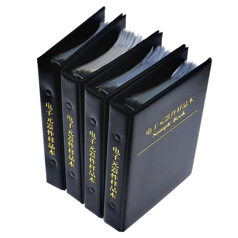 Libro Muestrario Mixto Capacitores Cerámicos Multicapa SMD (0.5pF-22uF, 0402-1206) Kit Surtido