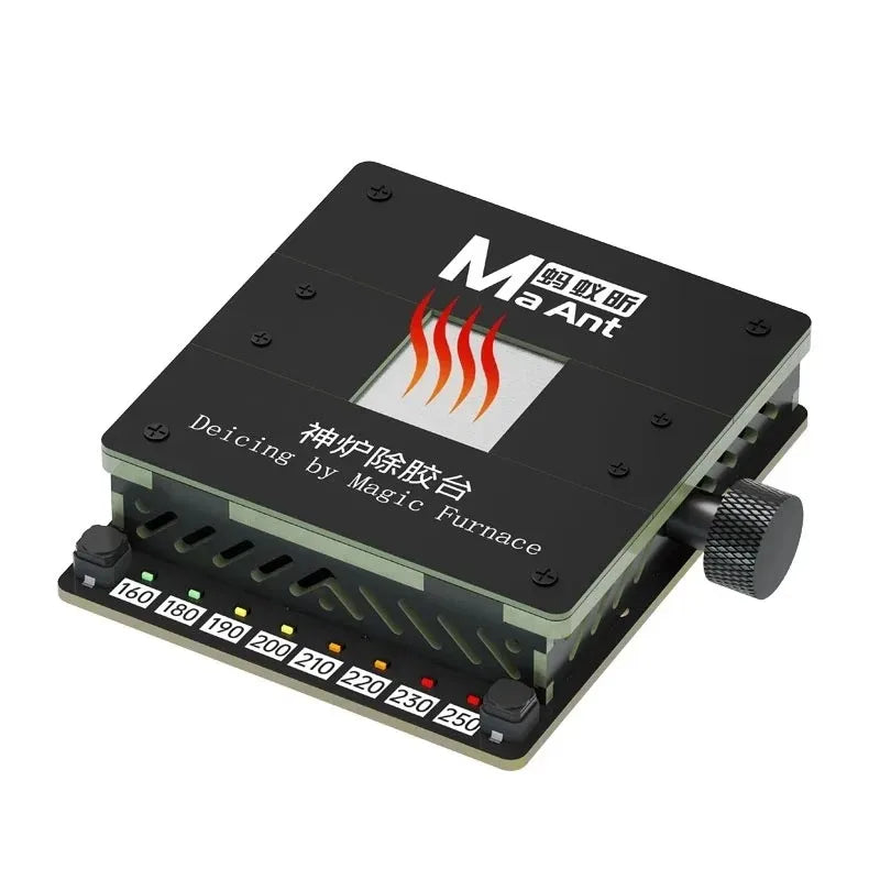 Maant SL-2 Mini Universal Adjustable Temperature CPU Heating Platform for Chip CPU Glue Removal Solder Removal BGA Reballing