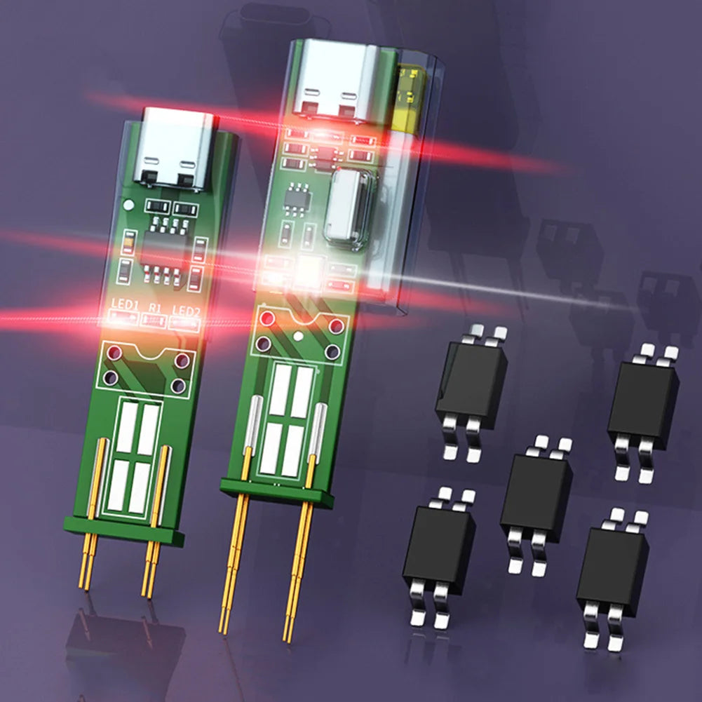 Kit DIY Placa Circuito Prueba Detección Optoacoplador Soldadura Práctica Ensamblaje Producto Electrónico