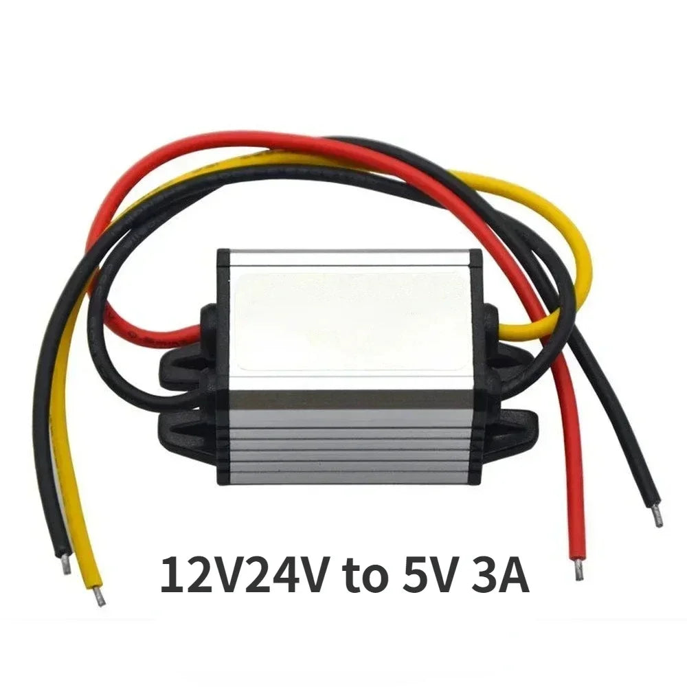 Convertidor Voltaje DC-DC Buck 12V/24V a 3.3V/3.7V/4.2V/5V/6V/7.5V/9V Step-Down (Input 8-31V) CE