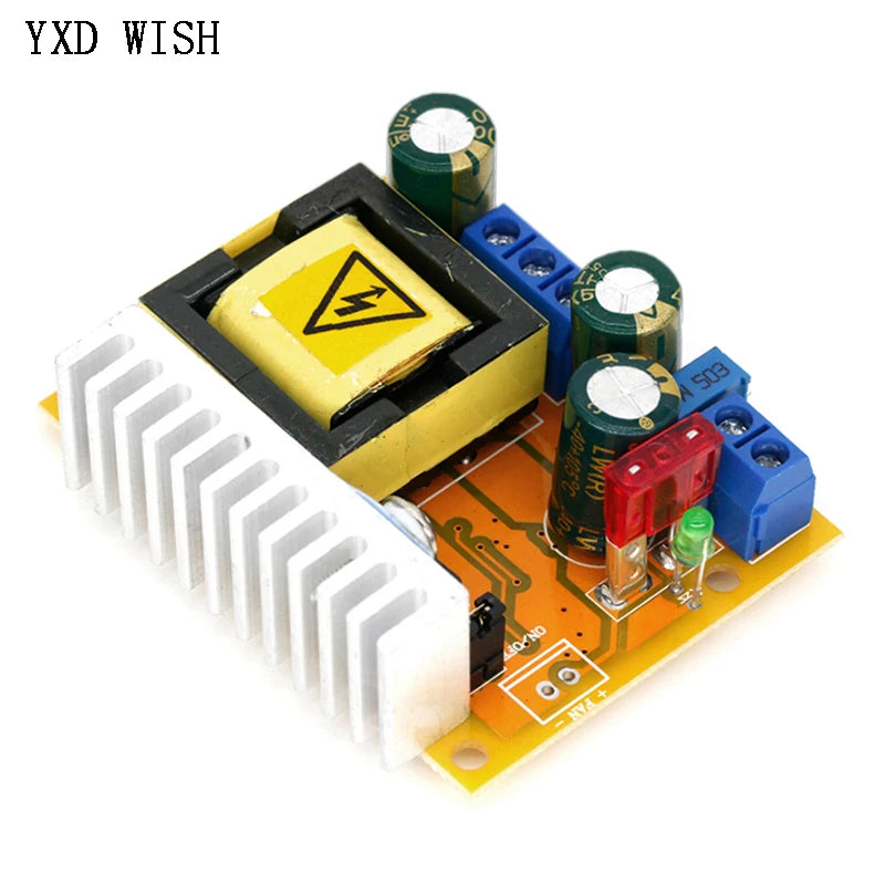 Módulo Convertidor Boost DC-DC 8-32V a 45-390V Step-Up Alto Voltaje ZVS Carga Capacitores