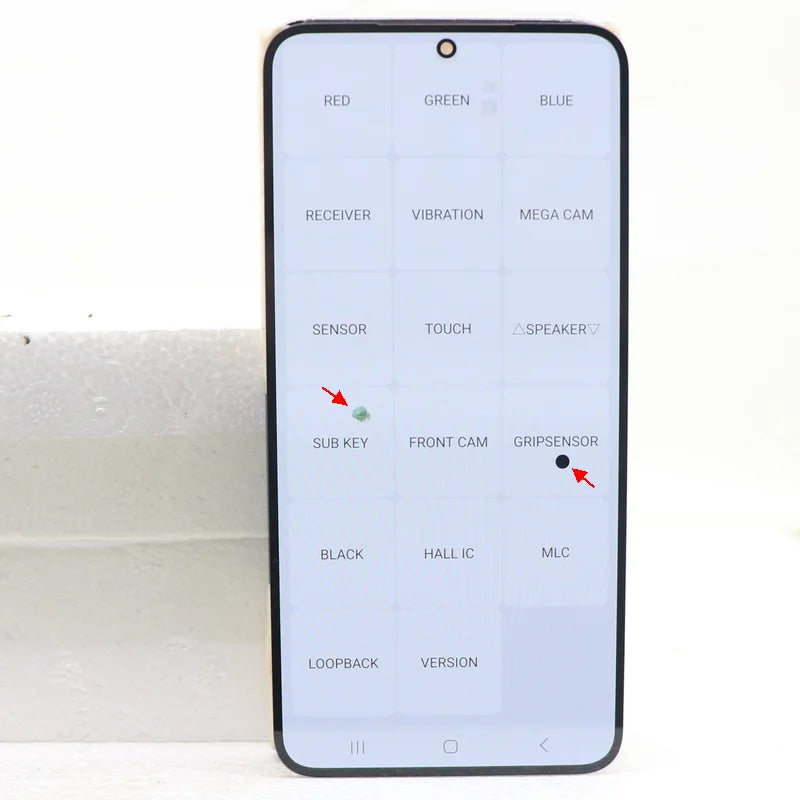 Pantalla Super AMOLED con Digitalizador Táctil para Samsung Galaxy S23 5G (S911F/S911U/S911B/DS) (Con Defecto Estético)