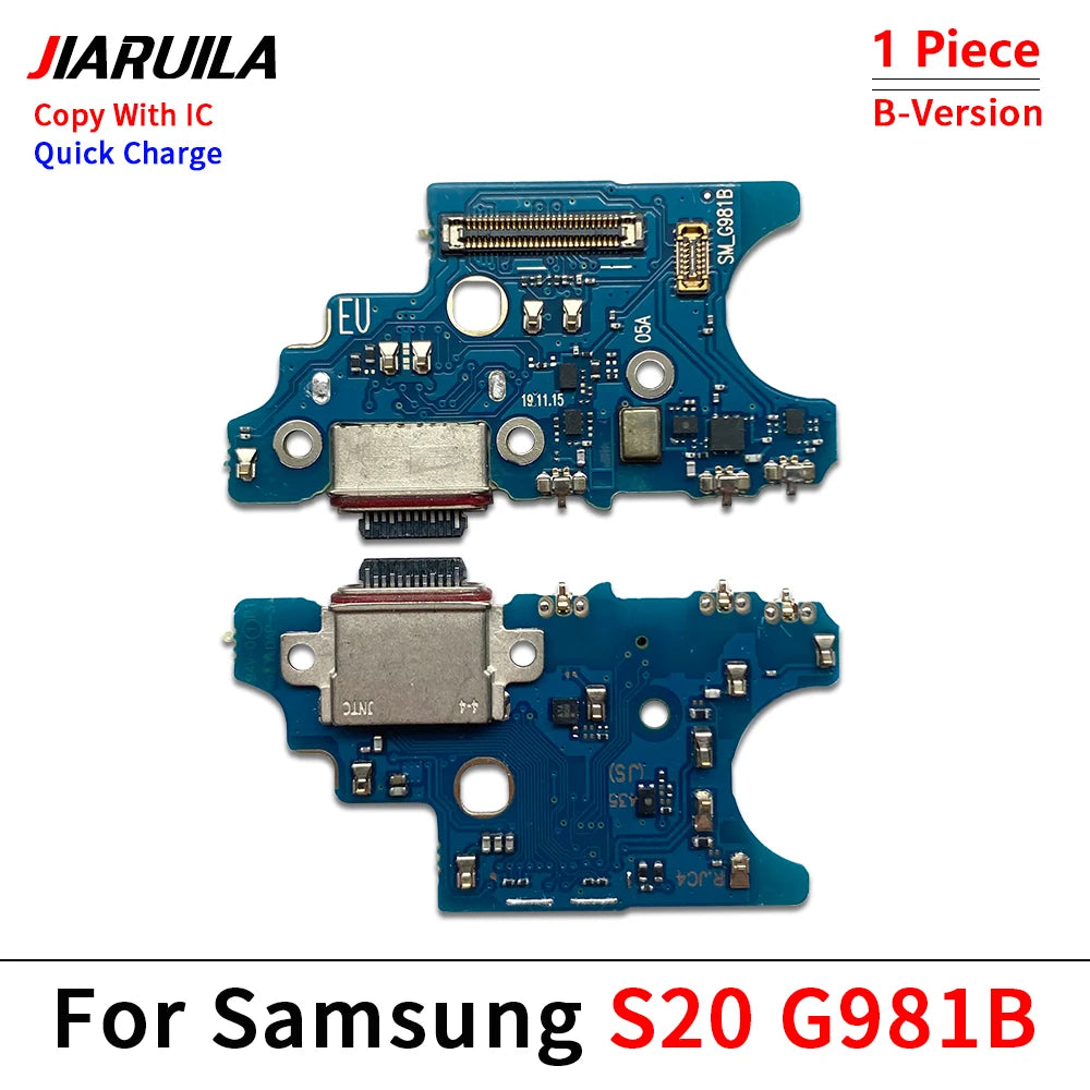 Cable Flex Conexión Placa Principal a Puerto Carga (Dock) para Samsung S20 FE 4G/S20+/S20 Ultra/S21 (Modelos G780/G98x/G991B)
