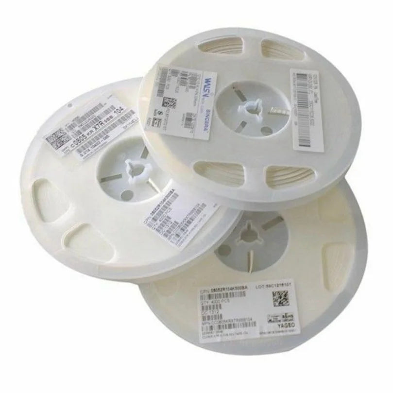 Capacitor Chip Cerámico MLCC SMD 0805 (1pF-680pF / 1nF-4.7uF) - Pack 500 Unidades (Valores Surtidos)