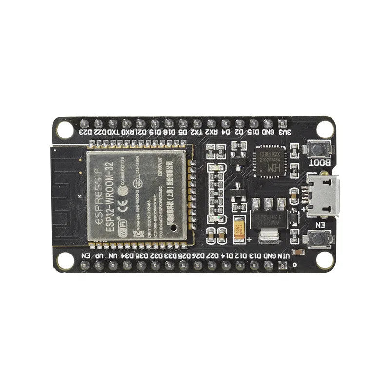 Placa Desarrollo ESP-WROOM-32 (ESP32) CPU Doble Núcleo WiFi 802.11b/g + Módulo BT Bajo Consumo