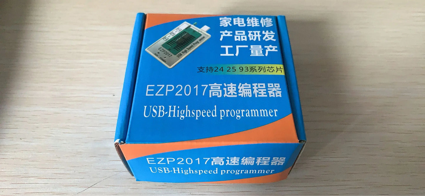 Programador USB SPI Alta Velocidad EZP2019/2020/2025 (Mejor que EZP2010/2013/2017) Soporta EEPROM 24/25/26/93, Flash 25 BIOS