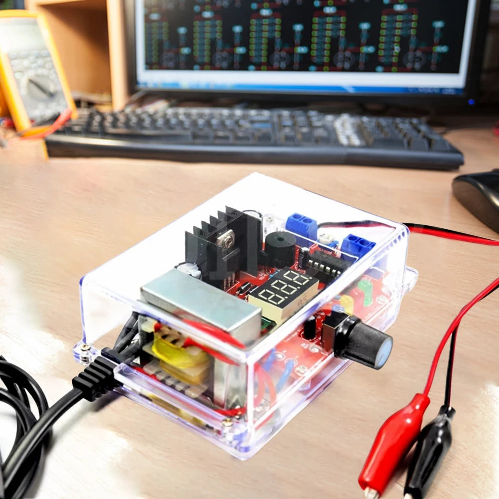 Kit DIY Regulador Voltaje Ajustable LM317 Fuente Alimentación DC