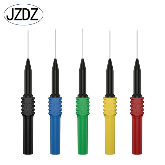 Pinza Perforadora Aislante JZDZ (x5) para Multímetro - Aguja Testeo Reparación (J-30009)