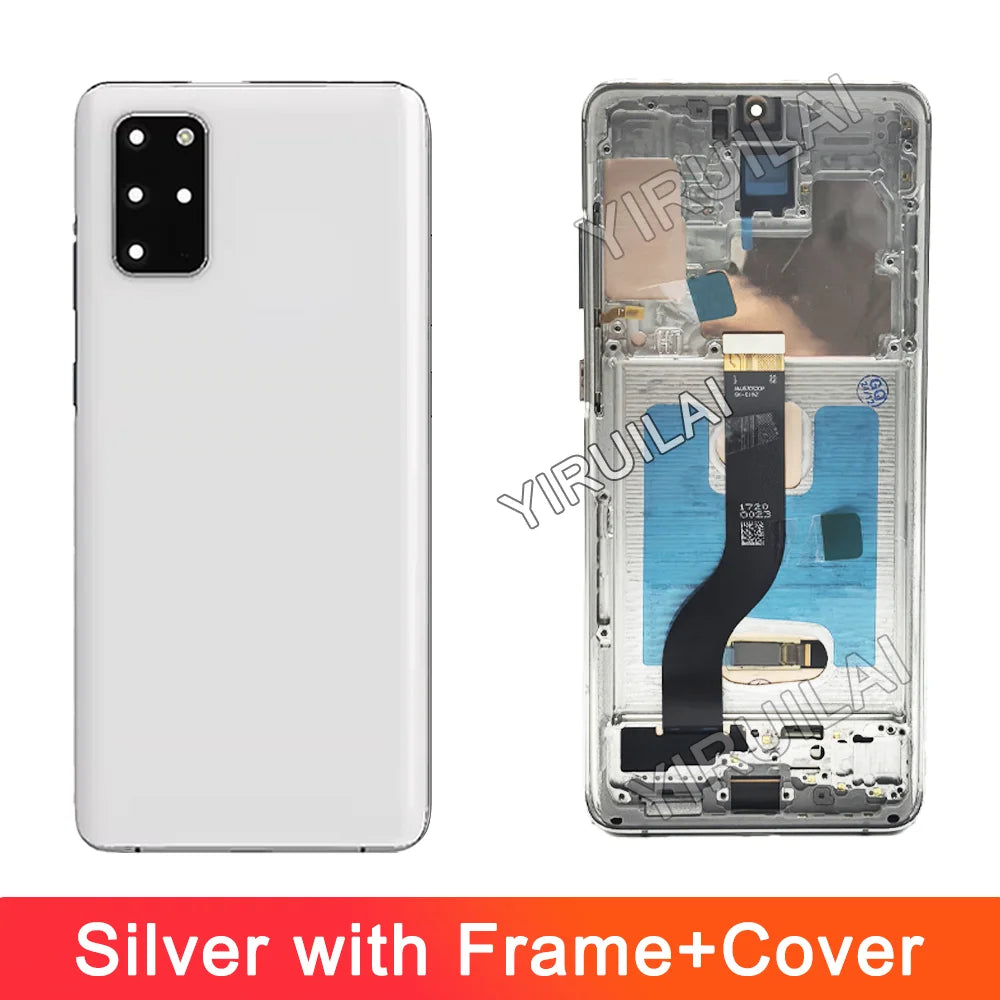 Pantalla LCD OLED para Samsung S20 plus G985 G985F G985F/DS, montaje de digitalizador con pantalla táctil de repuesto
