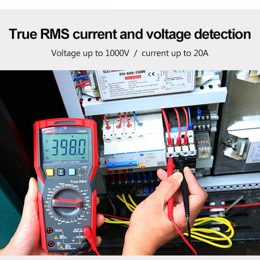 Multímetro Digital Profesional UNI-T UT89XD / UT89X True RMS - Tester Eléctrico NCV, Diodo, Temperatura, Triodo, Capacitancia