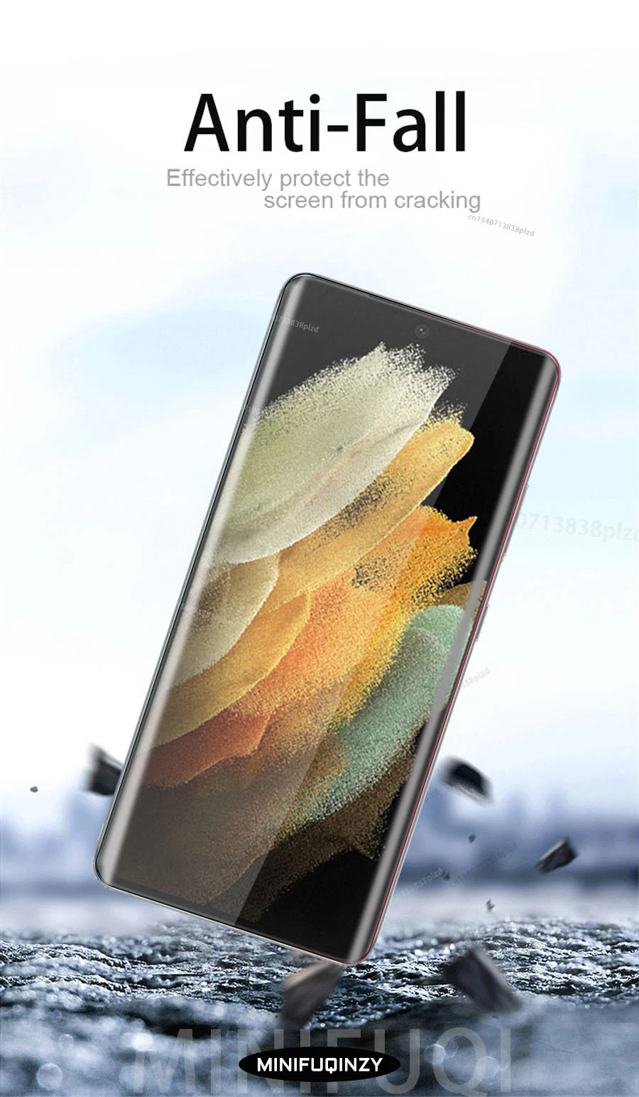 Film Protector Pantalla Privacidad Anti-Espía Auto-Reparable para Samsung Galaxy S10 5G - S25 Ultra/Plus/FE / Note 10/20