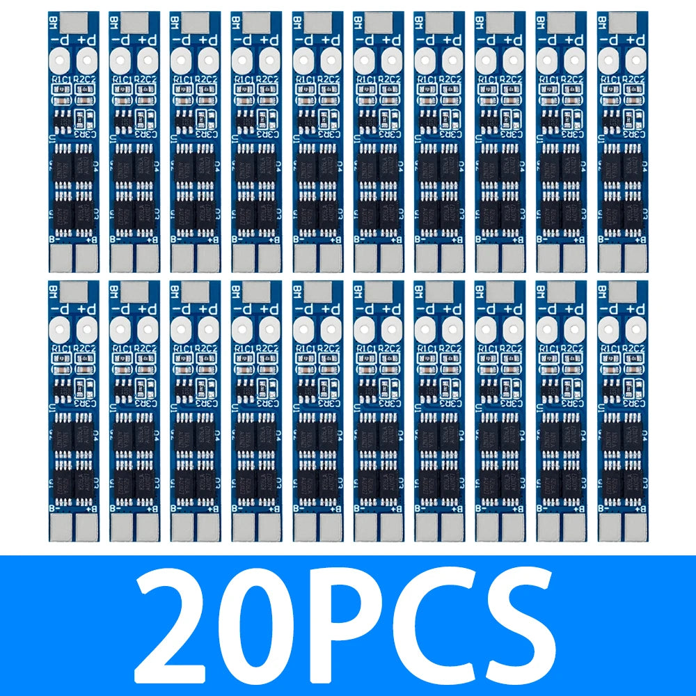 2S 7.4V 8A Li-ion 18650 Lithium Battery Charger Protection Board 8.4V Overcurrent Overcharge / Overdischarge Protection