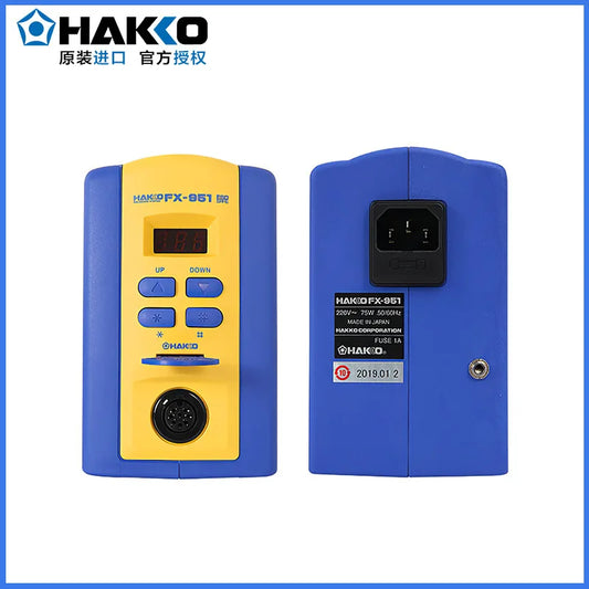 HAKKO FX951 Soldering Station 100% Original 220v Soldering Iron ESD Safe Electronic Welding Lead Free PCB Repair Tool