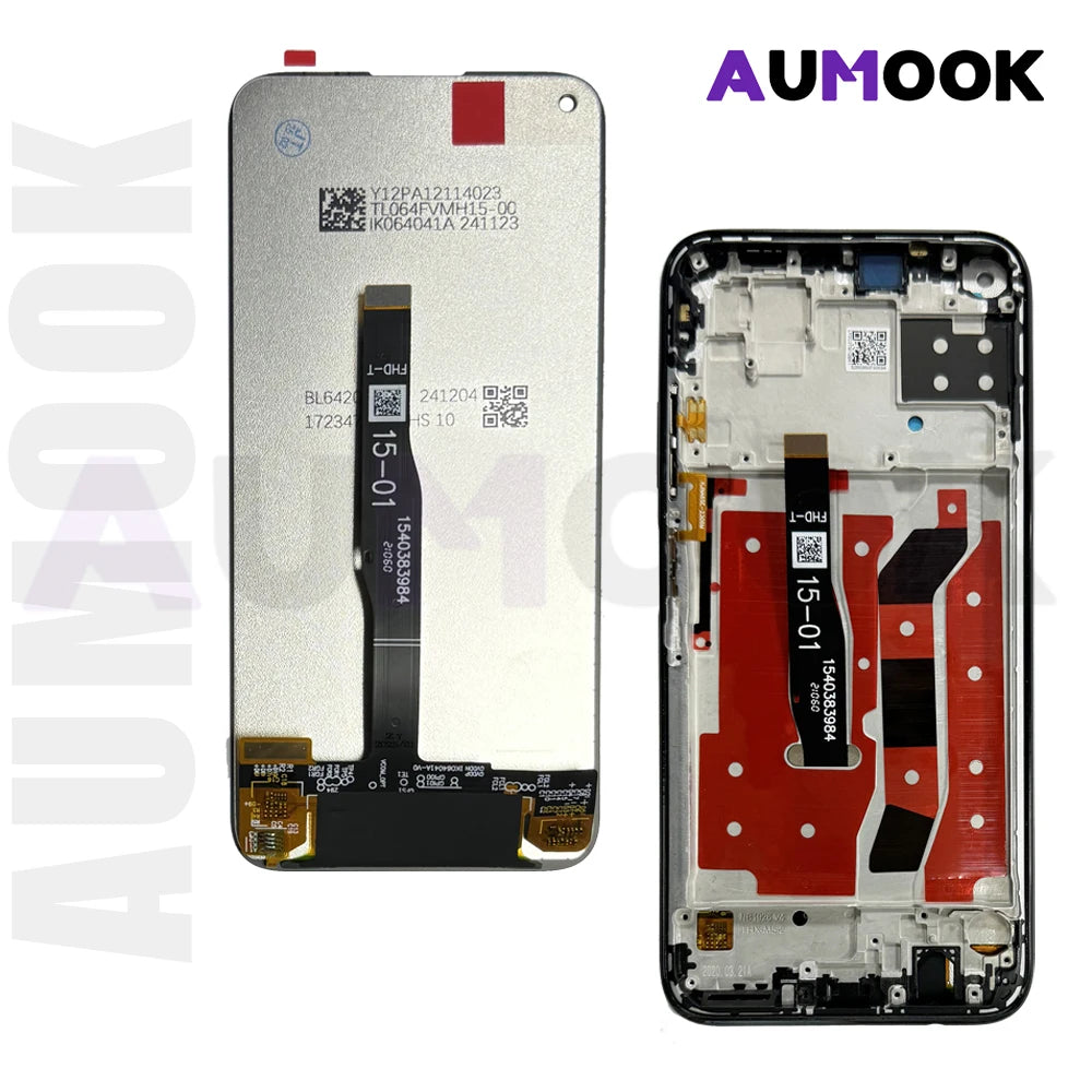 AAA+ IPS LCD For Huawei P40Lite LCD Display Touch Screen Digitizer pantalla For Huawei P40Lite Screen Replacement
