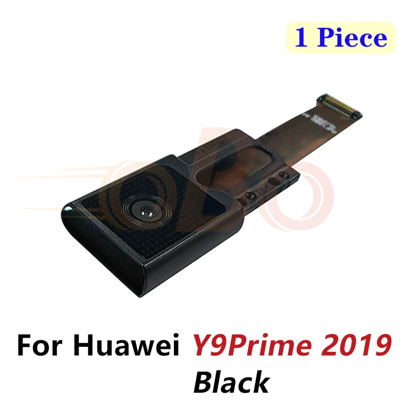 Módulo Cámara Frontal Pequeña con Marco y Cable Flex para Huawei Y9s / Y9 Prime 2019 (Repuesto, Negro/Azul/Verde)