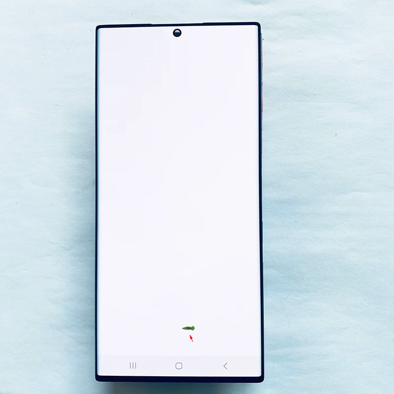 Pantalla 6.8" Super AMOLED con Marco y Digitalizador Táctil para Samsung S22 Ultra (S22U/S908B/S908U) (Con Defecto Estético)