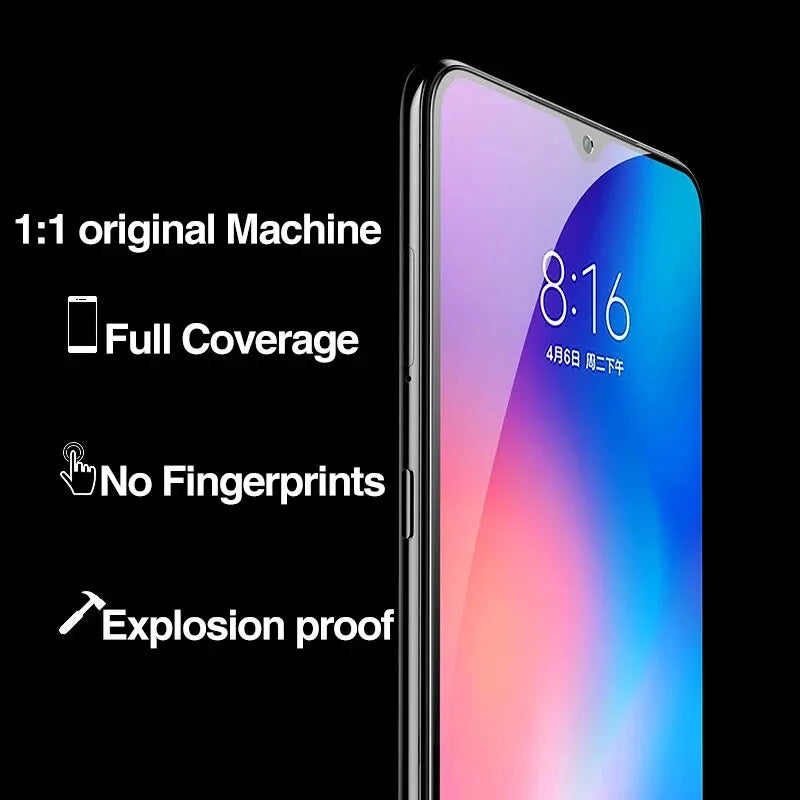 Protector Pantalla Cristal Templado HD para Xiaomi Redmi Note 9-13 Pro/10S/11S / Poco X3 Pro-X6/F3-F5 (Pack 5 Unidades)