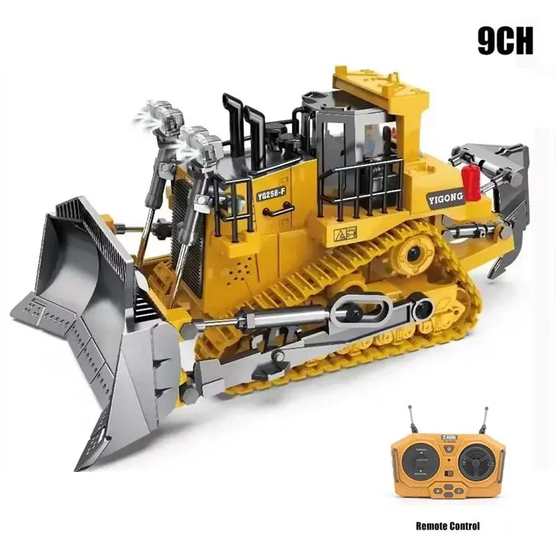 Auto Excavadora Todoterreno RC 4x4 a Batería (Drift, Acrobacias) Juguete Crawler Control Remoto para Niños Regalo