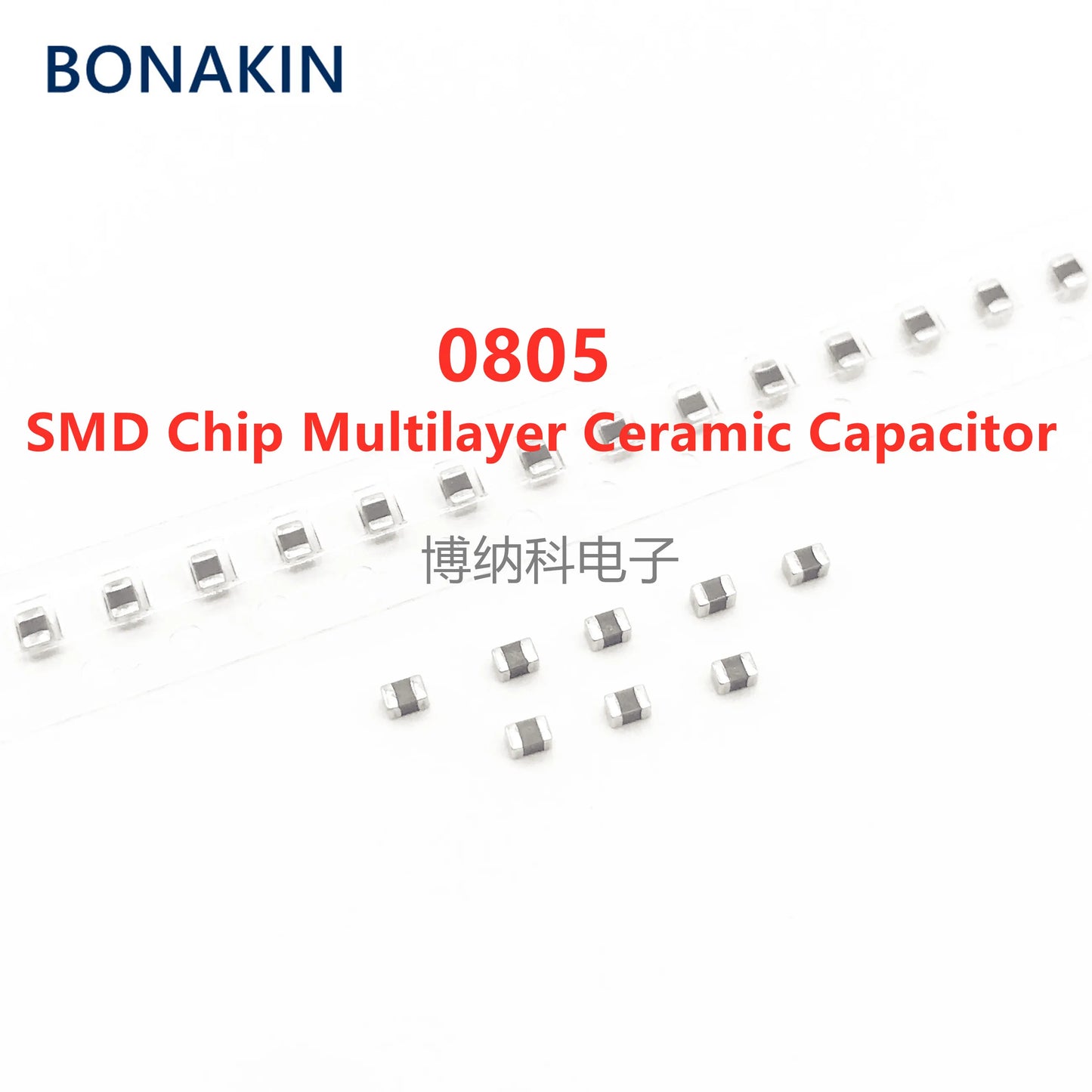 Capacitor Cerámico Chip MLCC (1uF/2.2uF/4.7uF, 6.3V-250V, X7R/X5R 10%/20%, 0201-1210) - Unidad (Especificar Valor)