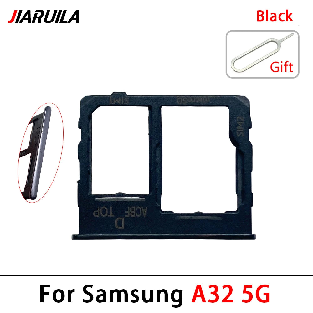 Bandeja Doble SIM (Micro/Nano) para Samsung A14 (4G/5G)/A32 5G - Adaptador Slot Chip Holder