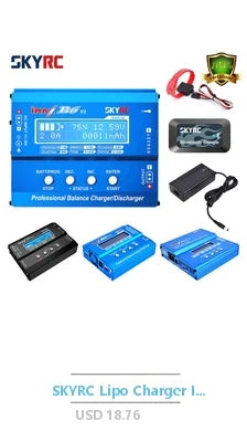 SKYRC IMAX B6 V2 6A 60W Balance Charger Discharger For NiMH NiCD LiHV NiCd Li-ion Battery Charger for DJI Mavic/Inspire Battery