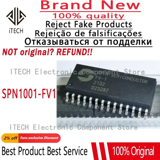 Chip Audio SPIN SPN1001-FV1 SOP-28 - Pack 1-10 Unidades