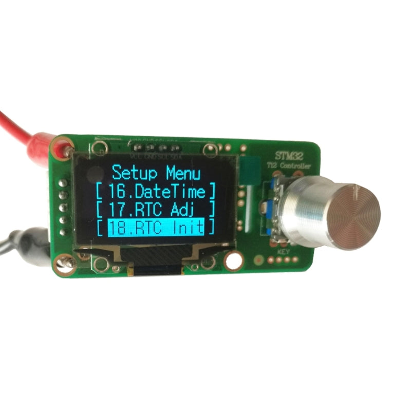 T12 Digital Soldering Station DIY kits Temperature Controller for HAKKO T12 Welding Console Stm32 Oled 2.1s Large Led