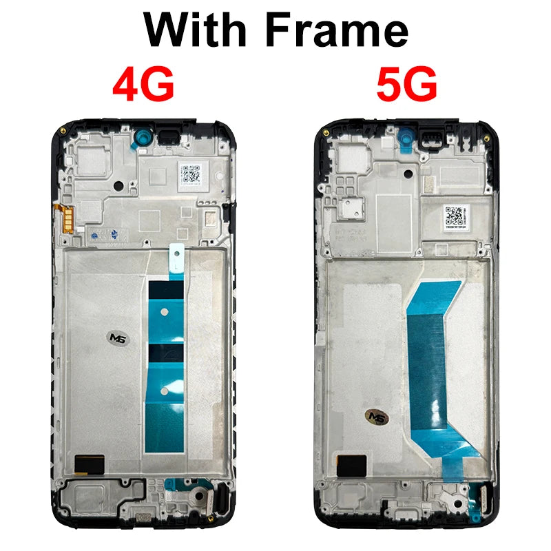 OLED For Xiaomi Redmi Note 12 5G Display 22111317I Touch Screen Digitizer For Redmi Note 12 4G LCD 23027RAD4I Replacement Parts