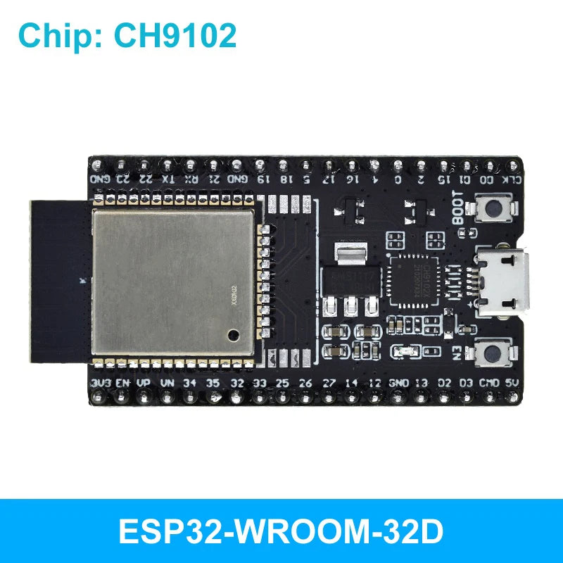 Placa Desarrollo DIYTZT ESP32 (ESP-32/ESP-32S/ESP32-CAM/ESP-WROOM-32) WiFi + Bluetooth Doble Núcleo Bajo Consumo