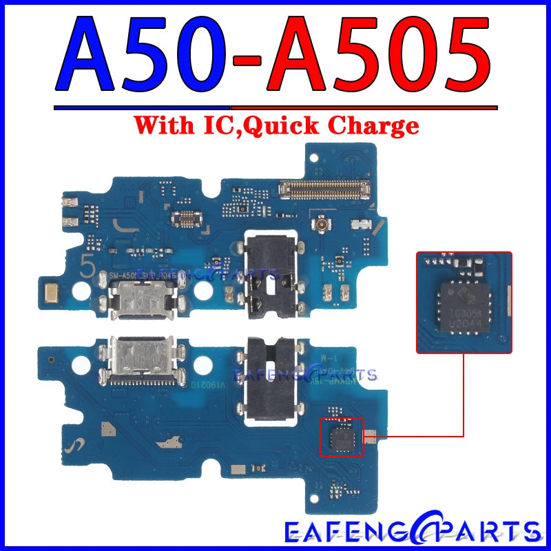 Placa Módulo Puerto Carga USB Dock para Samsung Galaxy A10E/A20E/A30-A70/A10S-A70S