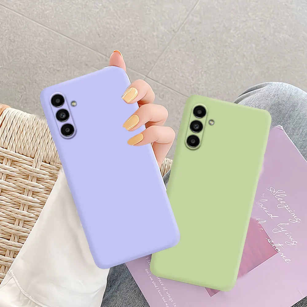 Funda Silicona Líquida Original Antichoque para Samsung Galaxy A05/A05S/A15/A25/A35/A55 (4G/5G)