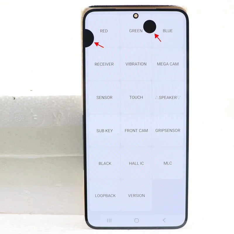 Pantalla Super AMOLED con Digitalizador Táctil para Samsung Galaxy S23 5G (S911F/S911U/S911B/DS) (Con Defecto Estético)