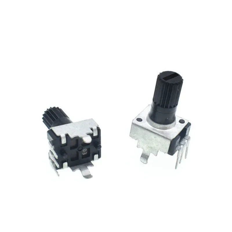 20PCS Adjustable Resistance Potentiometer RV09 1K 2K 5K 10K 20K 50K 100K 102 202 502 103 203 503 Vertical 12.5mm Handle Length