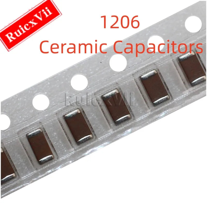 Capacitor Cerámico SMD 1206 (220uF 227M, 16V, X5R 20%) MLCC - Pack 5 Unidades