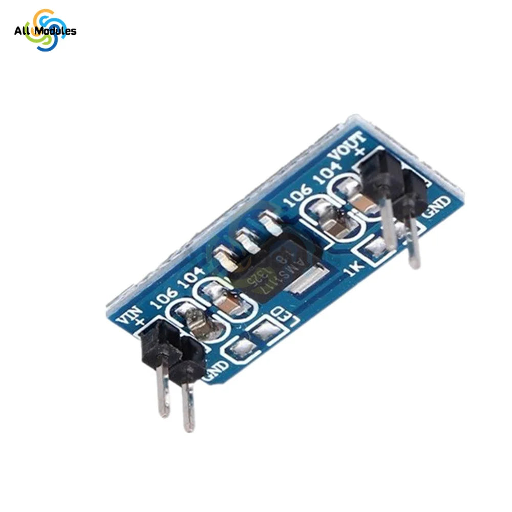 Módulo Convertidor Buck AMS1117 SMD DC-DC 4.75-12V a 1.2V/1.5V/1.8V/2.5V/3.3V/5.0V Step-Down para Arduino