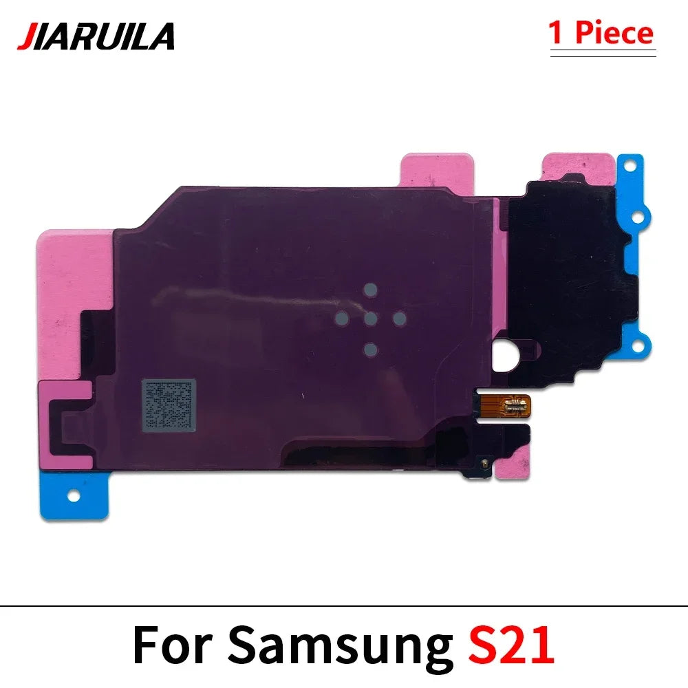 Bobina Carga Inalámbrica con Módulo NFC y Flex para Samsung Galaxy S20/S21/S22/S23 FE/Plus/Ultra (Repuesto)