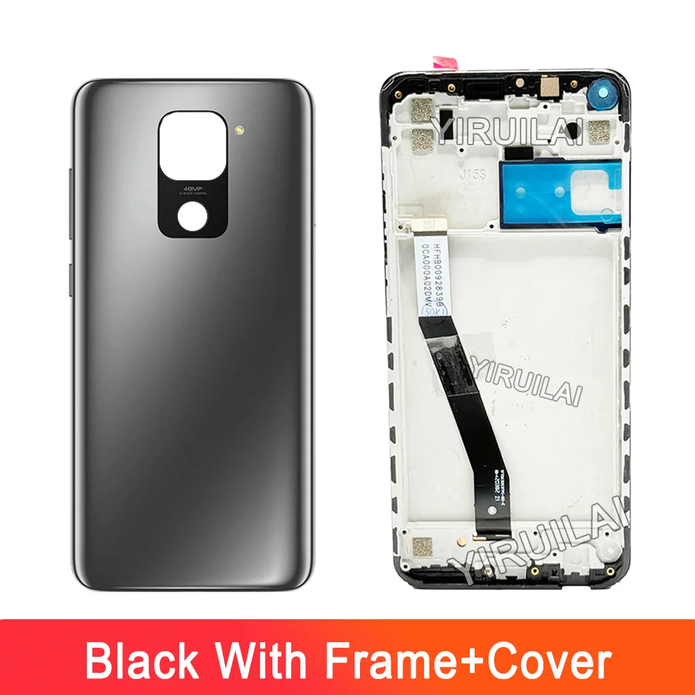 AMOLED Lcd For Xiaomi Redmi Note 9 Display Screen Replacement For Redmi 10X 4G Display M2003J15SG M2003J15SC Screen With Frame